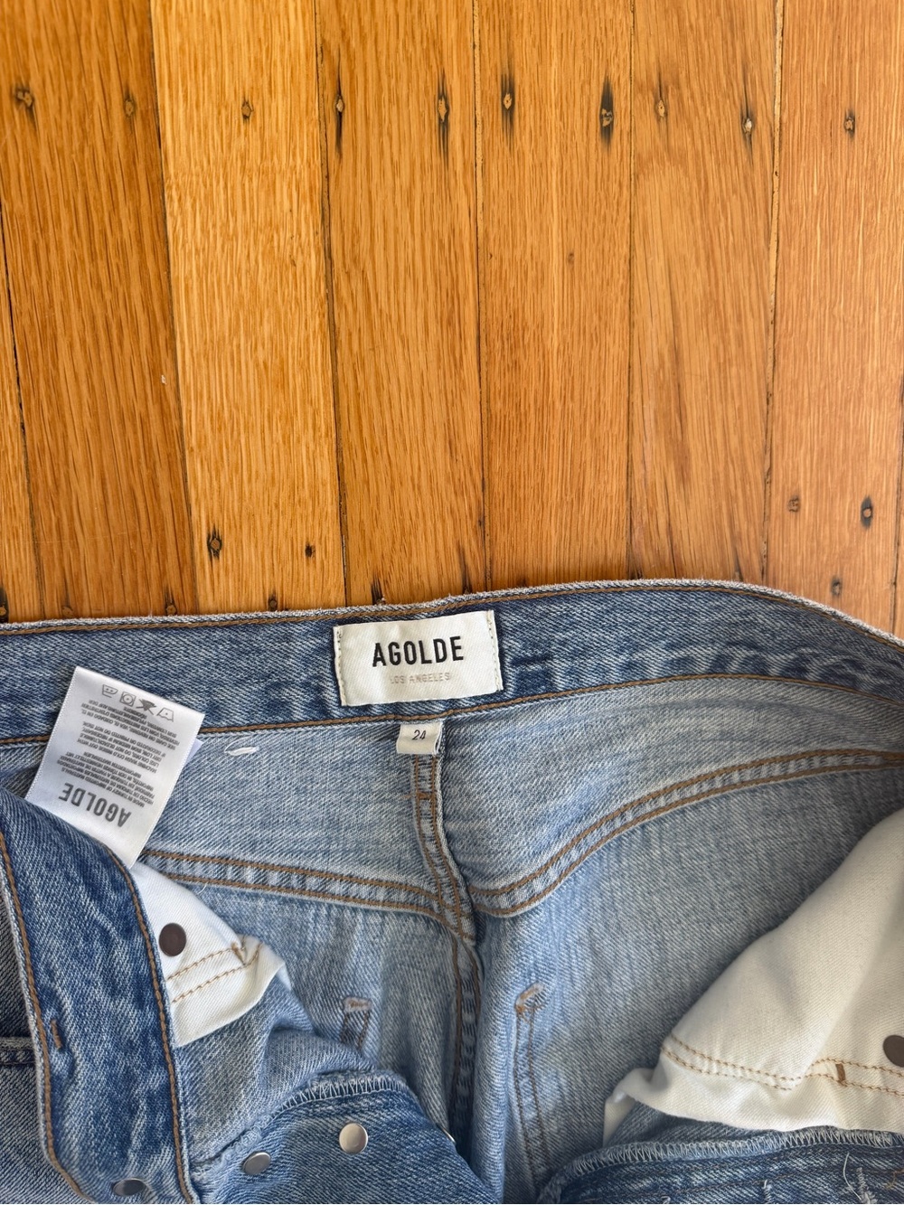 AGOLDE REN high waisted jeans - Picture 5 of 6